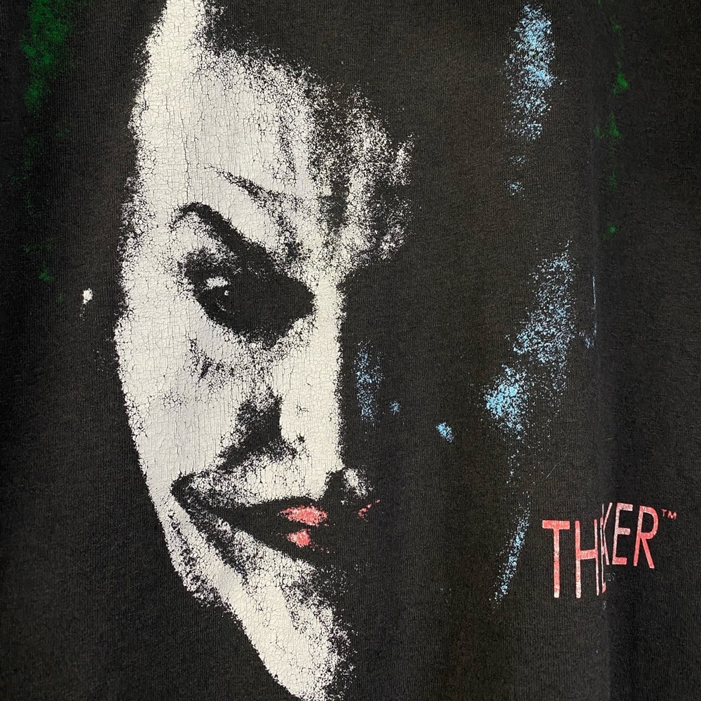Vintage 80’s Joker T-Shirt Vtg Batman Movie Tee Medium - Picture 5 of 6